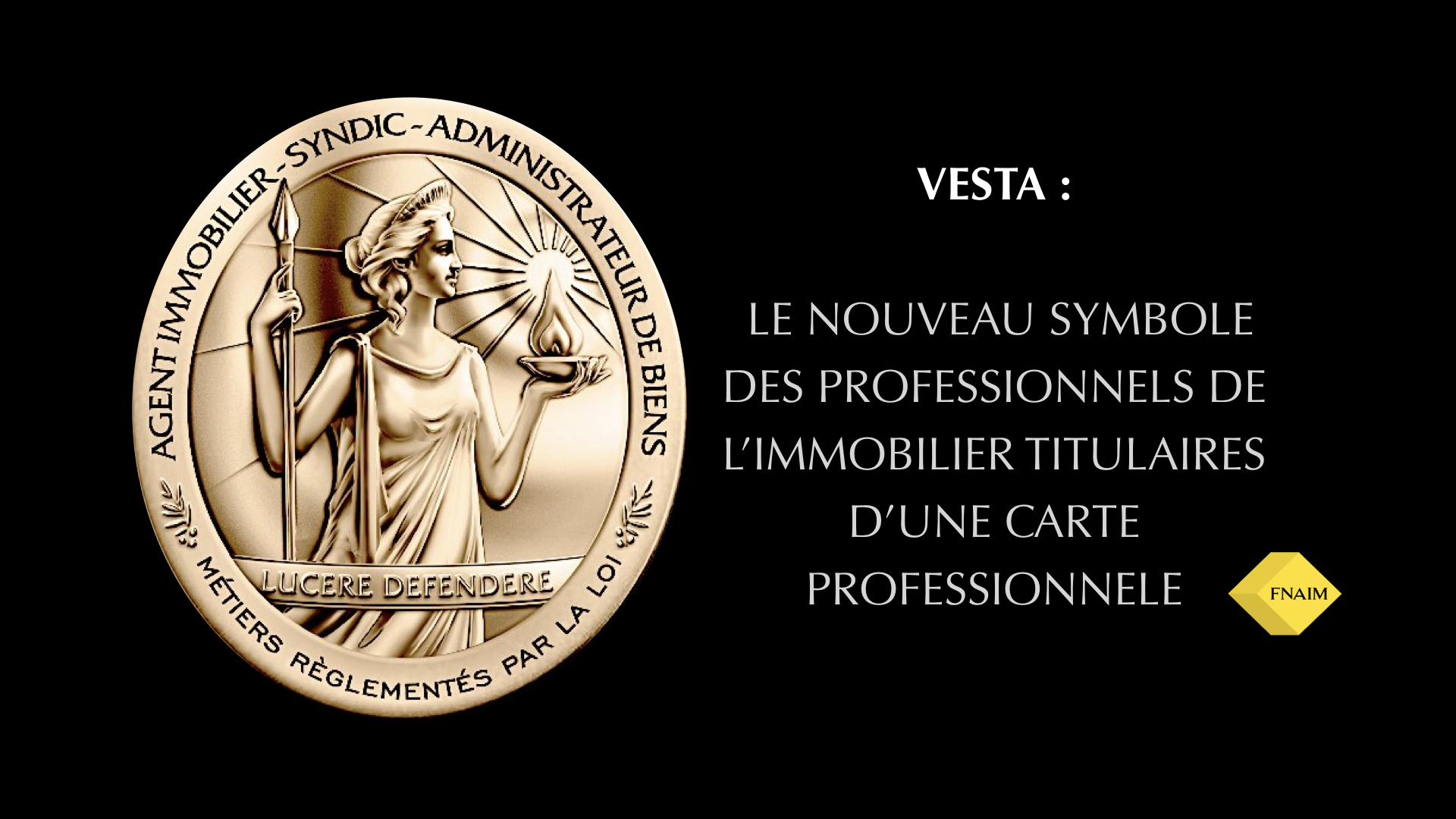 Un emblème officiel pour la profession !